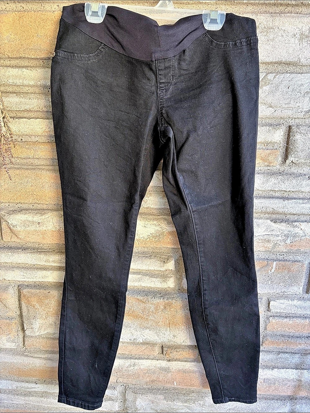 SONOMA Black Maternity Skinny Pants